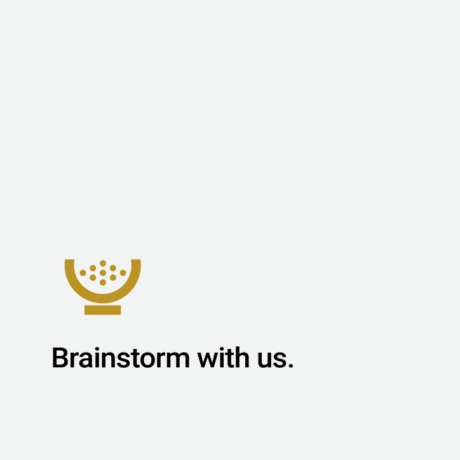 brainstorm with us